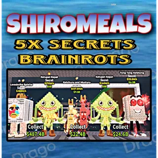 5x Bundle Cheap Brainrots