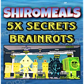 5x Bundle Cheap Brainrots