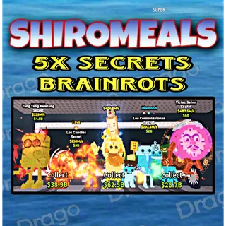 5x Bundle Cheap Brainrots
