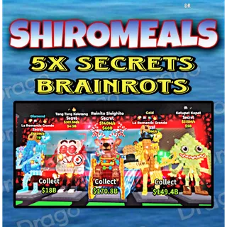 5x Bundle Cheap Brainrots