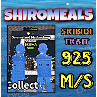 Skibidi Garama And Madundung - 925M/s - Secret / Fast delivery!