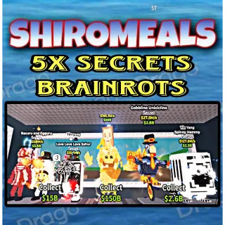 5x Bundle Cheap Brainrots