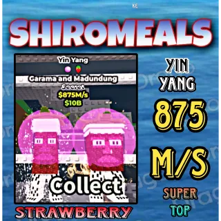 🍓 STRAWBERRY 🚨 RUSH SALE LOWEST 🚨 Garama And Madundung 875M/s 🚨| Steal A Brainrot