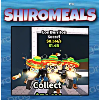 Los Burritos - 8.5M/s - Secret / Fast delivery!