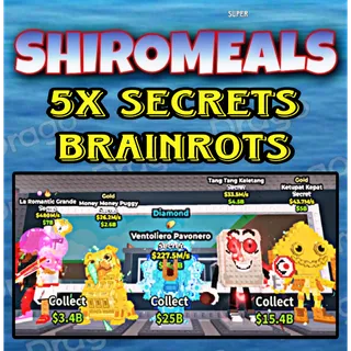 5x Bundle Cheap Brainrots