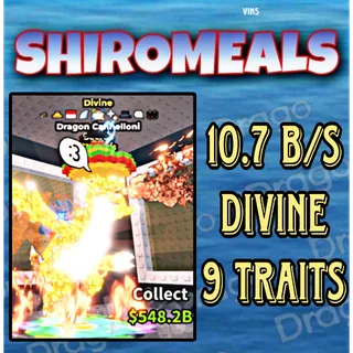 Dragon Cannelloni 10.7B/s Divine 🔥 9 Traits