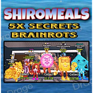 5x Bundle Cheap Brainrots
