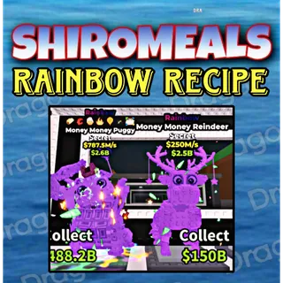 Money Money Bros ( Recipe ) 🤑 Rainbow 🌈