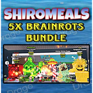 5x Bundle Cheap Brainrots