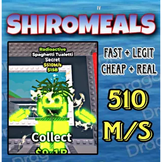 Spaghetti Tualetti - 510M/s - Secret / Fast delivery!