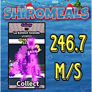 GALAXY 🚨 RUSH SALE LOWEST 🚨 246.7M/s La Extinct Grande🚨| Steal A Brainrots 