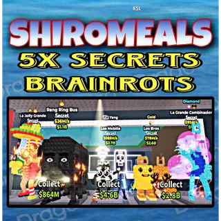 5x Bundle Cheap Brainrots
