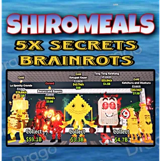 5x Bundle Cheap Brainrots