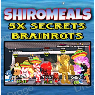 5x Bundle Cheap Brainrots