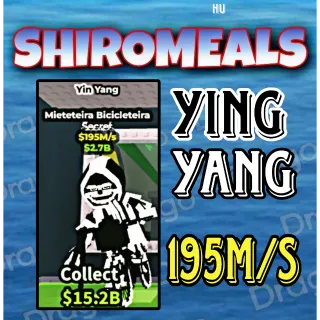 Mieteteira Bicicleteira Yin Yang - 195M/s - Secret / Fast delivery!