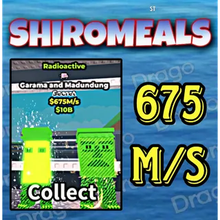 ☢️ Garama And Madundung Radioactive 675M/s - Secret / Fast Delivery!