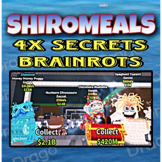 4x Bundle Cheap Brainrots