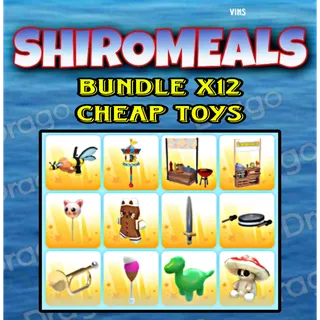 12x Bundle Cheap Toys