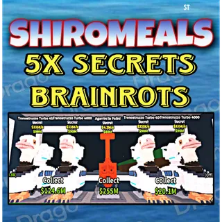 5x Bundle Cheap Brainrots