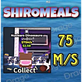 Nuclearo Dinossauro - 75M/s - Secret / Fast delivery!