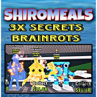 3x Bundle Cheap Brainrots