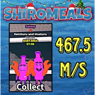 Ketchuru And Musturo - 467.5M/s - Secret / Fast delivery!