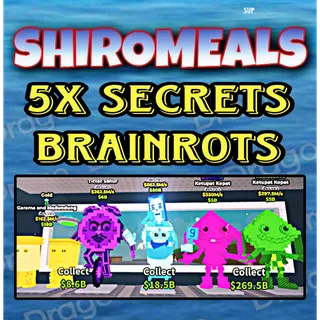 5x Bundle Cheap Brainrots