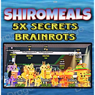 5x Bundle Cheap Brainrots
