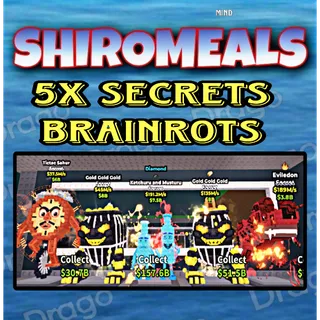 5x Bundle Cheap Brainrots