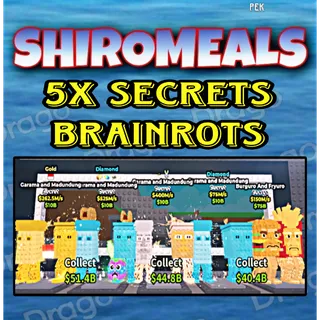 5x Bundle Cheap Brainrots