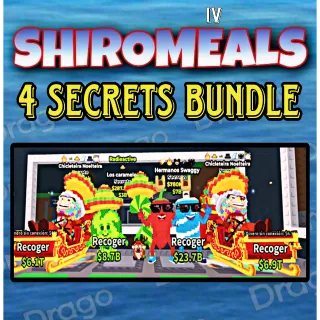 4x Secrets Brainrots