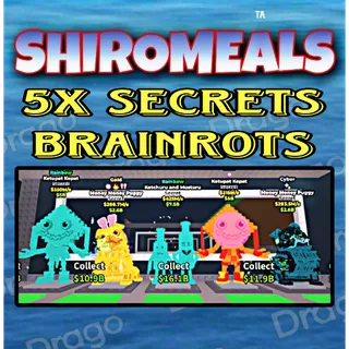 5x Bundle Cheap Brainrots