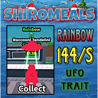 Raccooni Jandelini Rainbow - 144/S - Common / Fast delivery!