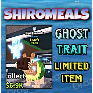 Pipi Avocado With Lightning Ghost Dragon ( August 2025 Trait) 🐉👻