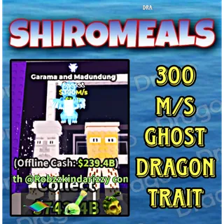 Garama And Madundung 1/1 Ghost Trait/Bloxfruit - 300M/s - Secret / Fast delivery!