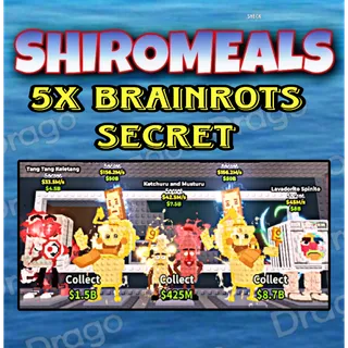 5x Bundle Cheap Brainrots