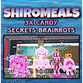 3x Candy Cheap Brainrots