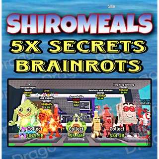 5x Bundle Cheap Brainrots