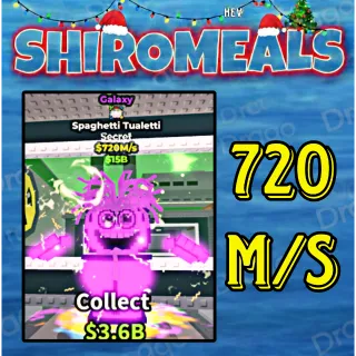 Spaghetti Tualetti - 720M/s - Secret / Fast delivery!