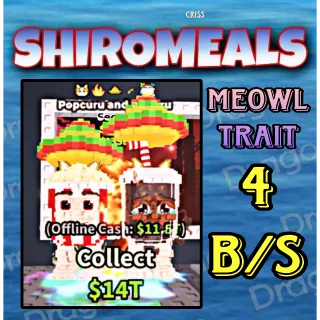 Popcuru And Fizzuru With Meowl Trait - 4B/s - Secret / Fast delivery!