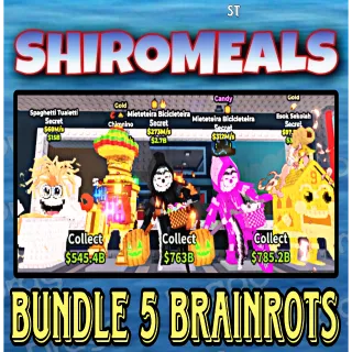 5x Secrets Brainrots