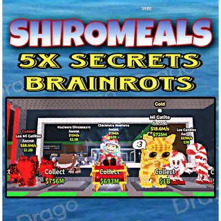 5x Bundle Cheap Brainrots