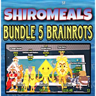 5x Secrets Brainrots