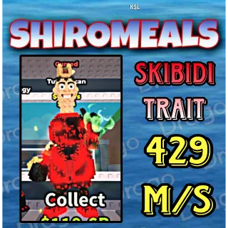 Tuff Toucan With Skibidi Trait - 429M/s - Secret / Fast delivery!