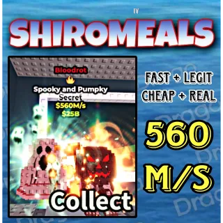 Spooky And Pumpky - 560M/s - Secret / Fast delivery!