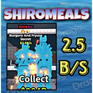 Burguro And Fryuro - 2.5B/s - Secret / Fast delivery!