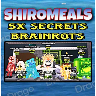 5x Bundle Cheap Brainrots