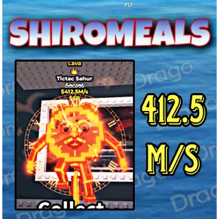 Tictac Sahur - 412.5M/s - Secret / Fast delivery!