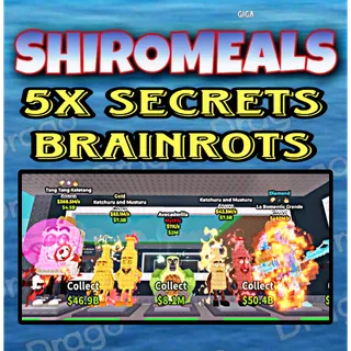 5x Bundle Cheap Brainrots