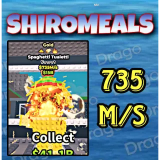 Spaghetti Tualetti - 735M/s - Secret / Fast delivery!